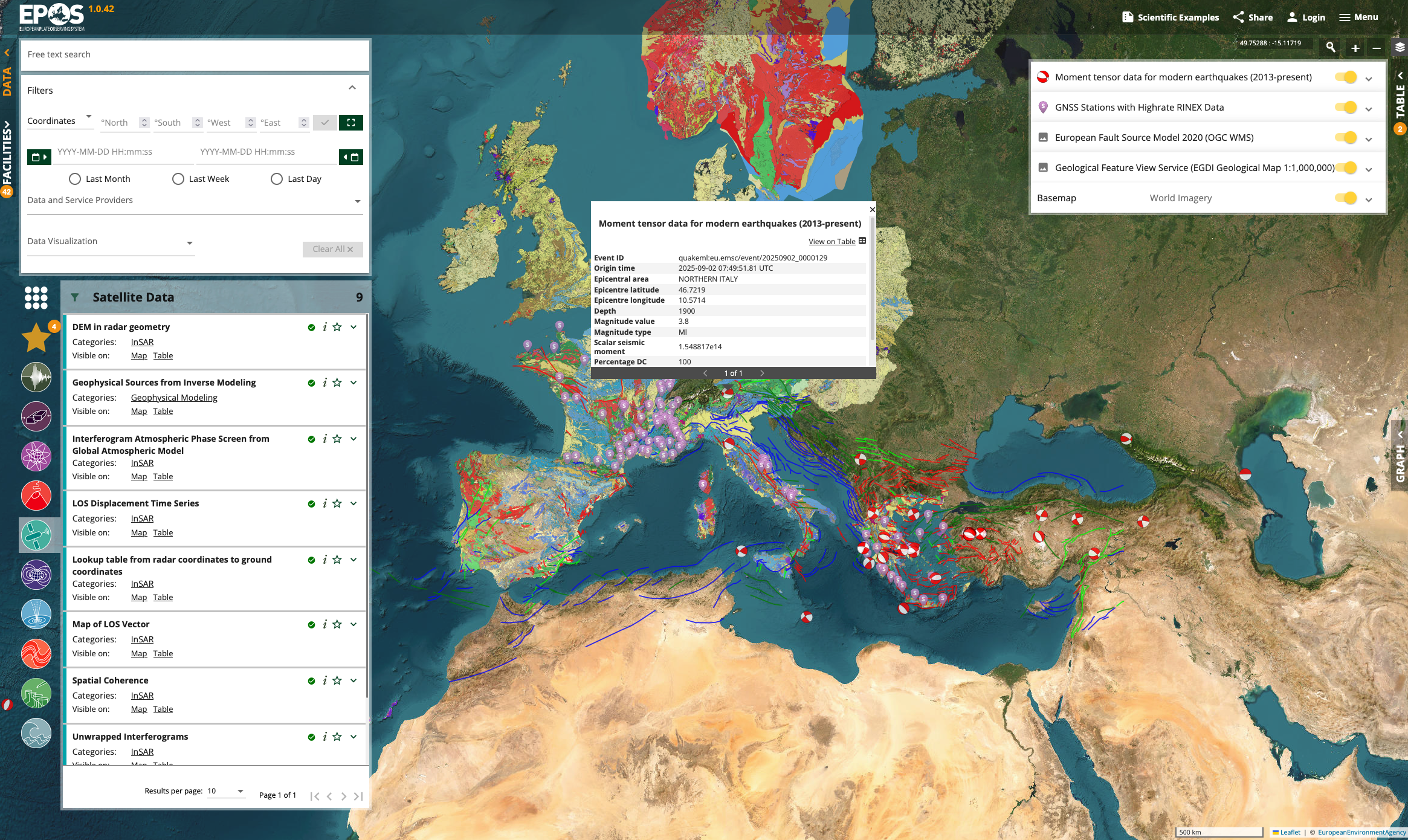 A Modern Map-Based Interface